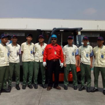 Pelaksanaan Pelatihan K3 Operator Clamplift Inhouse PT Yamaha Music Mfg Indonesia, 26 Mei 2018
