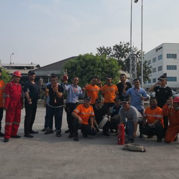 Pelaksanaan Pelatihan Petugas Kebakaran Fighting Inhouse PT Hexindo Adiperkasa, 03 s.d 04 Oktober 2018